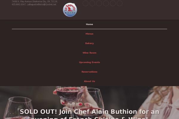 Linguini theme site design template sample