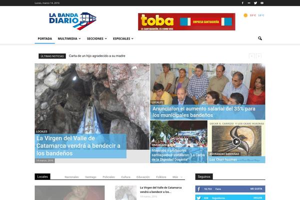 labandadiario.com.ar site used Lbdiario