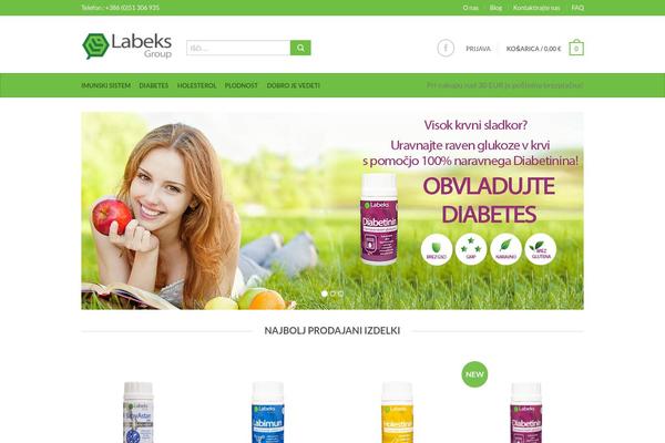 labeks.com site used Flatsome