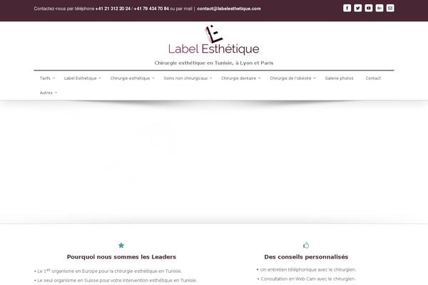 labelesthetique.com site used Labelesthetique