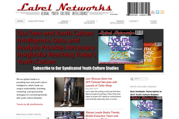 labelnetworks.com site used One-page-power