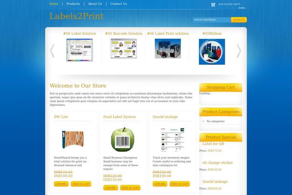 labels2print.com site used Rgbstore