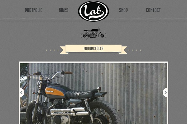 labmotorcycle.com site used Retro-4