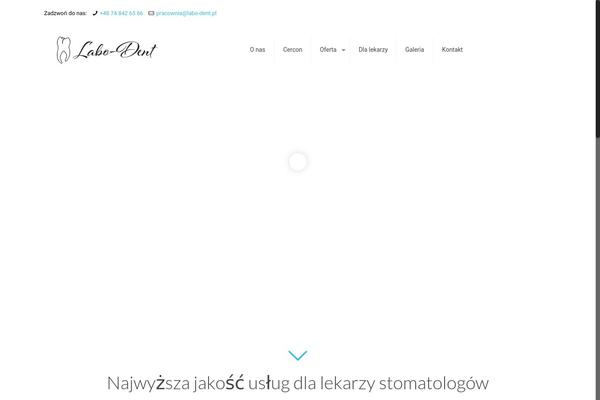 BeTheme Child theme site design template sample