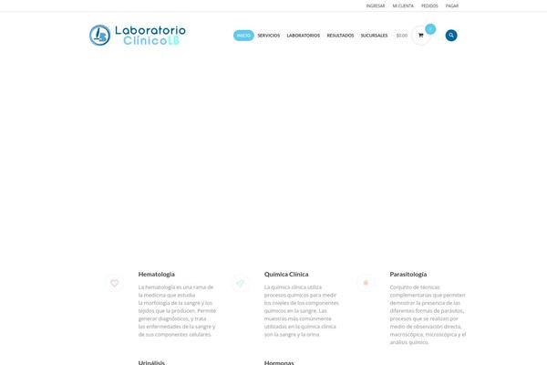 laboratoriolb.com site used Medicine-plus