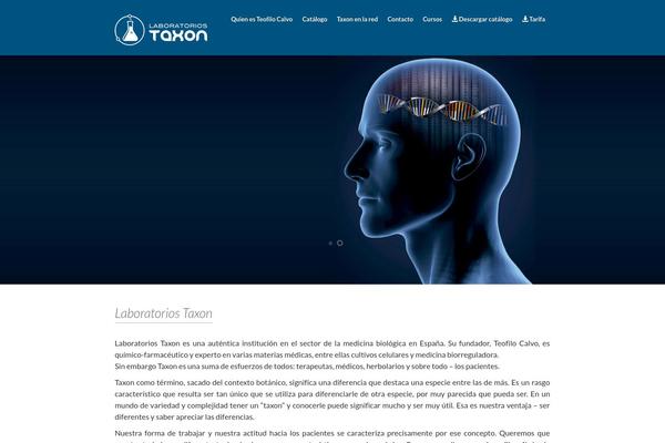 taxon theme websites examples