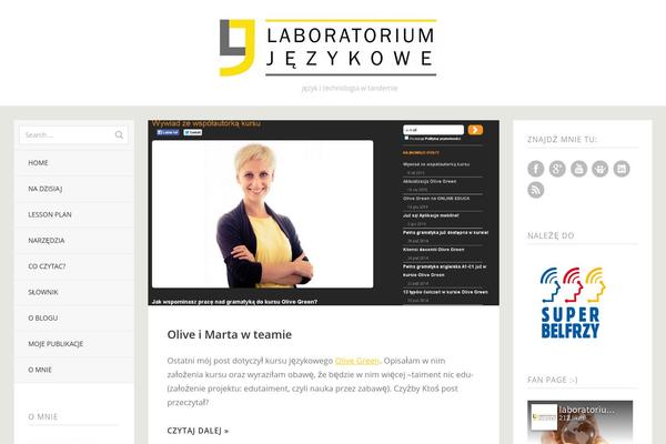 laboratoriumjezykowe.com site used Tatami