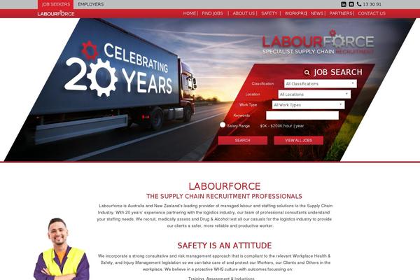 labourforce.com.au site used Pont-child