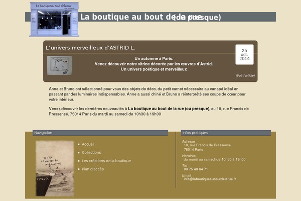 Laboutique theme site design template sample