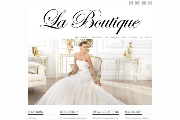 Albedo theme site design template sample