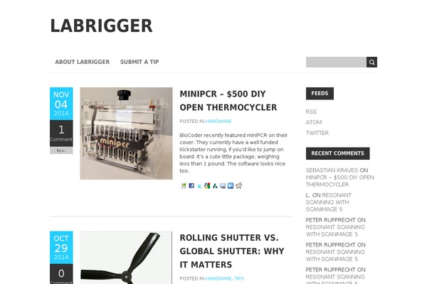 labrigger.com site used Boldr-pro