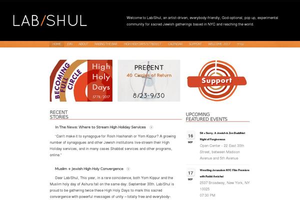 labshul.org site used Lab-shul