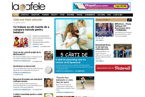 lacafele.ro site used Unos Magazine Vu