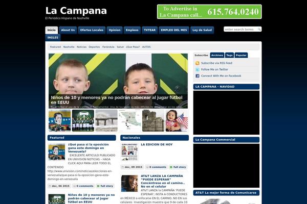 lacampana.us site used Wp Chatter