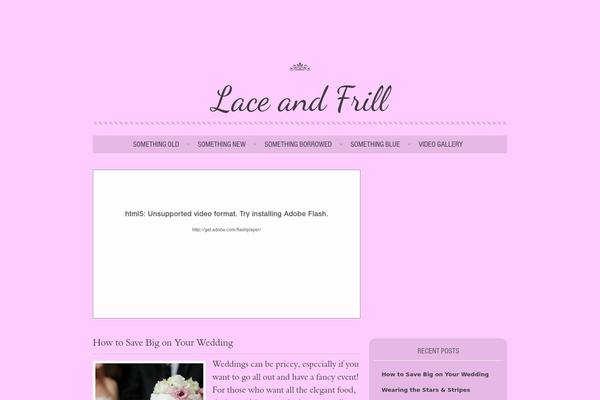 laceandfrill.com site used Announcement