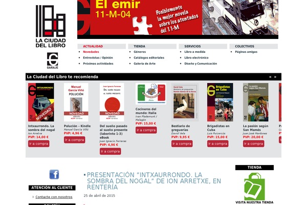 laciudaddellibro.com site used Ciudad2