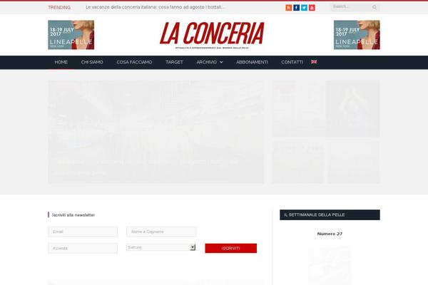 laconceria.it site used Es-journalist