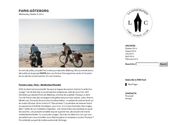 laconjuration.com site used Angebot