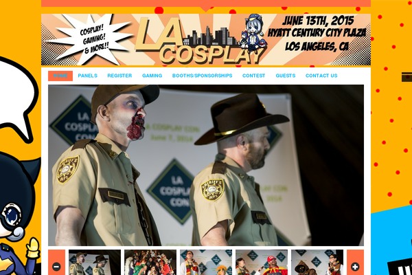 lacosplaycon.com site used Lcp
