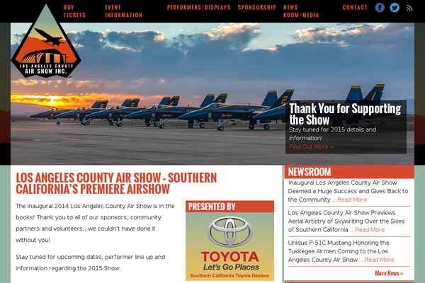 lacountyairshow.com site used Airshow2013
