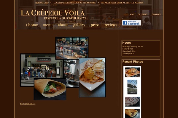 lacreperievoila.com site used Creperie