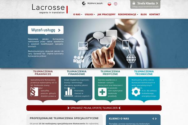 lacrosse.pl site used Tlumaczenia
