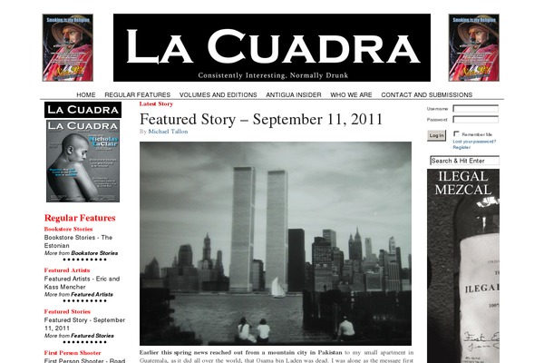 LaCuadra theme websites examples