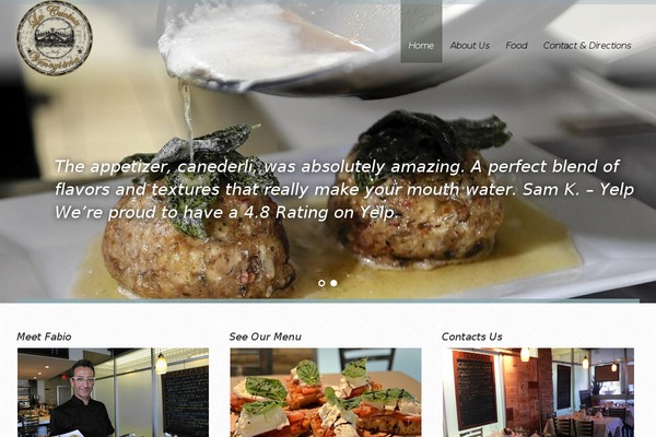 White Rock theme site design template sample