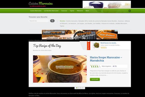 lacuisine-marocaine.com site used Cuisine-marocaine