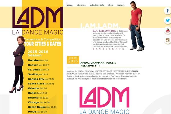 ladancemagic.com site used Ladancemagic2013
