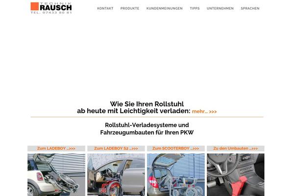 Site using Autoptimize plugin