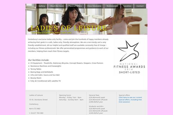 ladies-of-leisure.net site used Clear Style