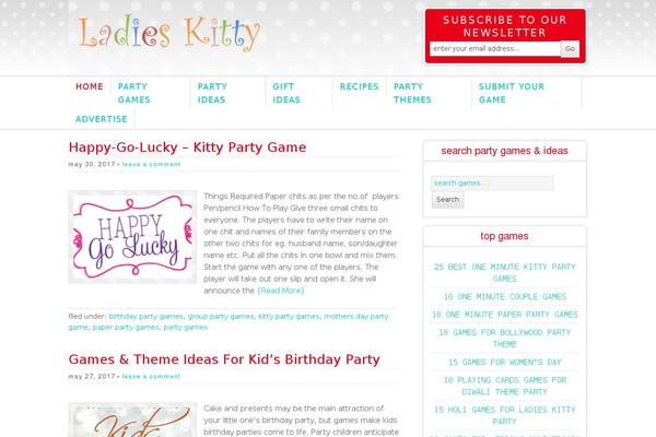 Genesis theme site design template sample