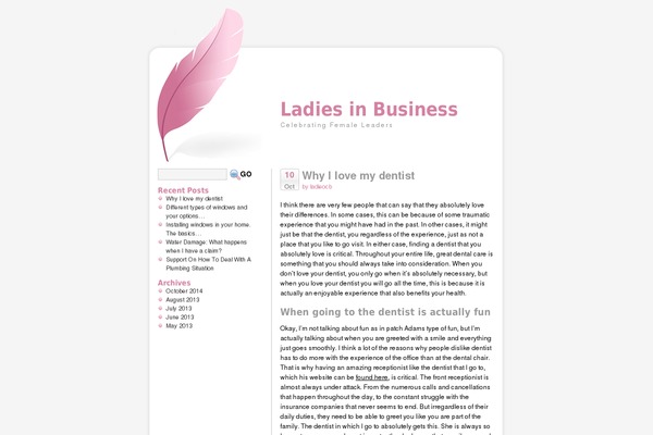 Tickled-pink theme site design template sample