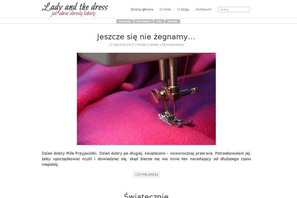 lady-and-the-dress.com site used Clothing-store