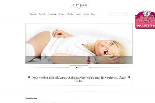 lady-janis.com site used Evolution