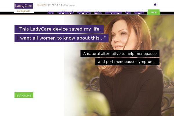 ladycaremenopause.com site used Ladycare-v3