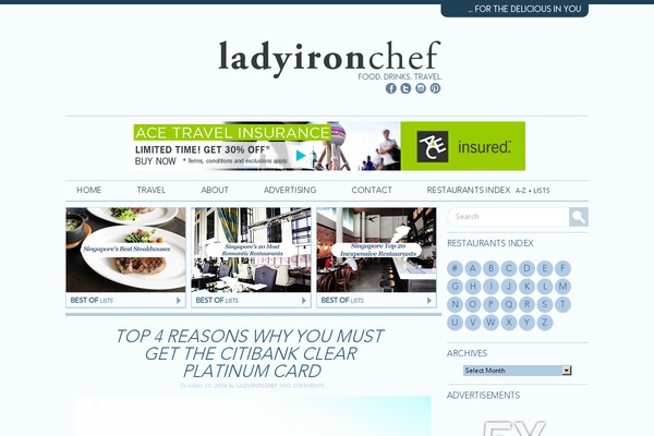 ladyironchef.com site used Ladyironchef-2014