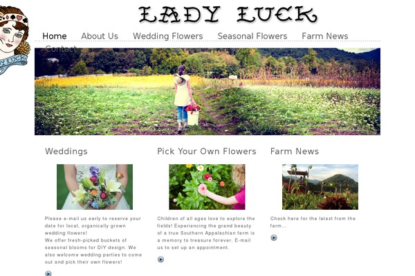 ladyluckflowerfarm.com site used Lady_luck5