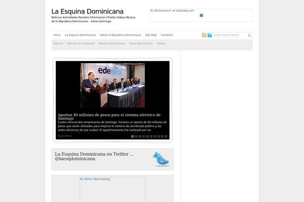 laesquinadominicana.com site used Wp-ellie_basic