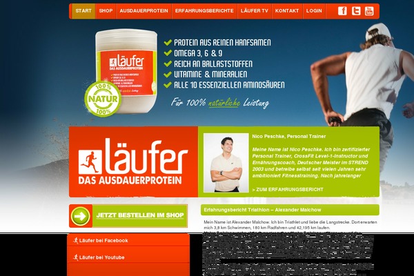 laeufer.tv site used Laeufer