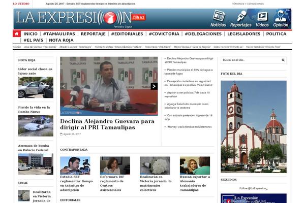 laexpresion.com.mx site used Laexpresion