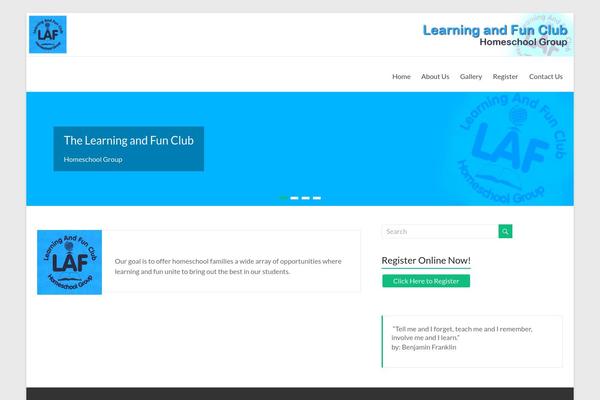 Spacious theme site design template sample