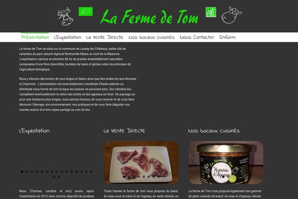 lafermedetom.com site used Lafermedetom-theme