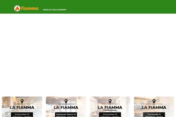 Pizzaro theme site design template sample