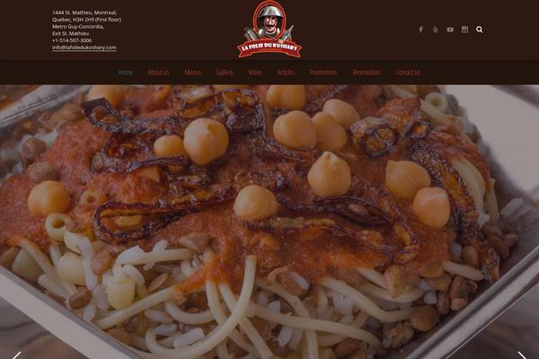 lafoliedukoshary.com site used Linguini_2.0.3_l