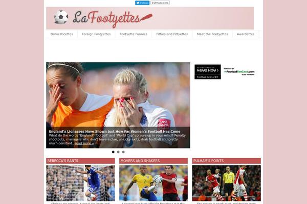 lafootyettes.com site used Sports Responsive