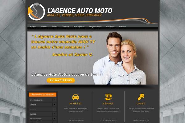 Automotive Car Dealership Business WordPress Theme theme site design template sample