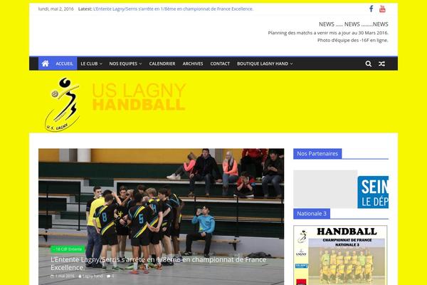 lagny-handball.fr site used Ar2 D57c18d