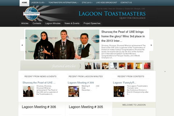 lagoontoastmasters.com site used eNews